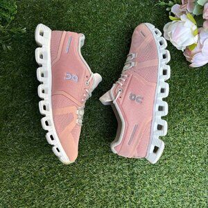 On Running Cloud 5 Rose Shell (W), Size 10
